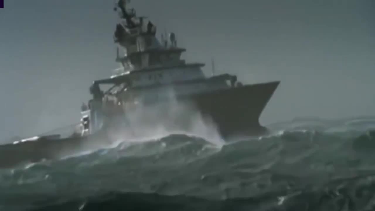 Ship in Storm