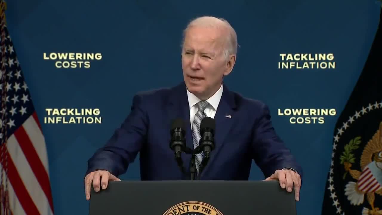 Biden: "You know, we have no plan"