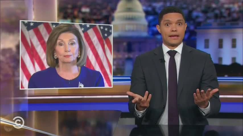 Trevor Noah and Jimmy Fallon respond to Trump impeachment