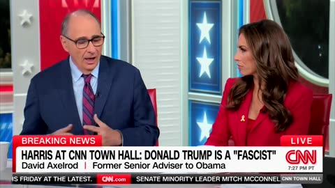 'Word Salad City': CNN's David Axelrod Says Town Hall Was 'Mixed Night' For Harris