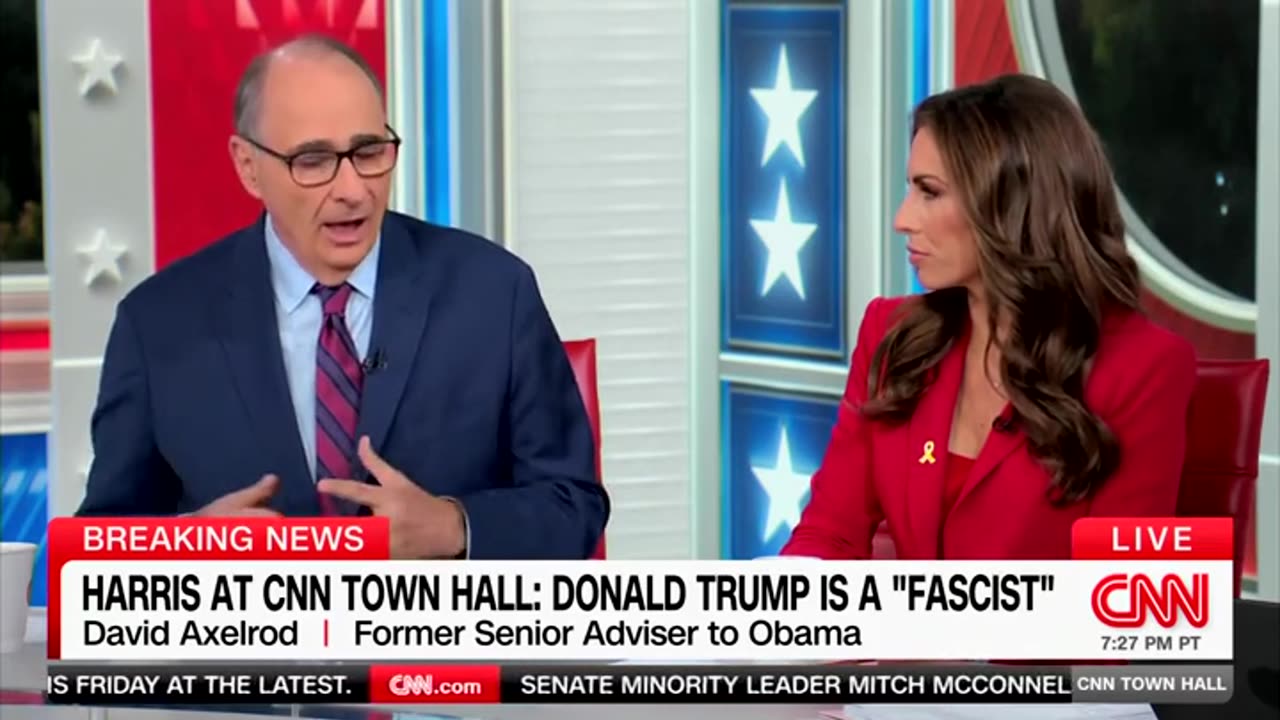 'Word Salad City': CNN's David Axelrod Says Town Hall Was 'Mixed Night' For Harris