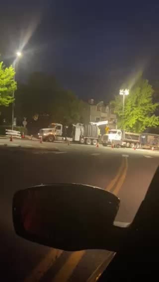 5G installations late at night