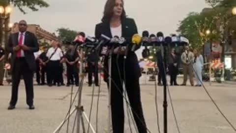 Kamala Launches into Bizarre, Incoherent Anti-Gun Rant in Highland Park