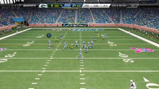 Madden 25 Halfback Career mode Lions vs Packers