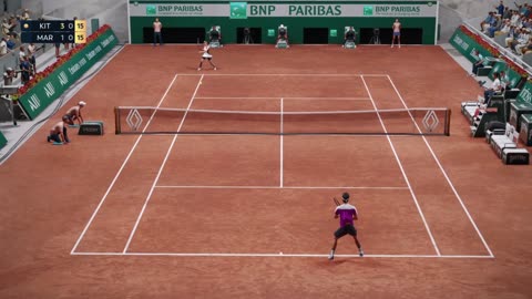 Top Spin 2K25 Federer vs Medvedev Legend Difficulty PS5 4K 60fps