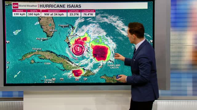 Hurricane Isaias takes aim at Florida