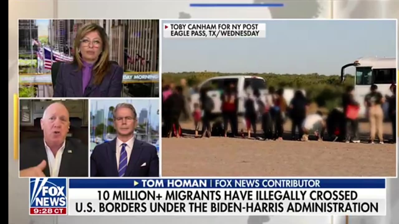 IMMIGRATION REMOVAL, TOM HOMAN ON FOX