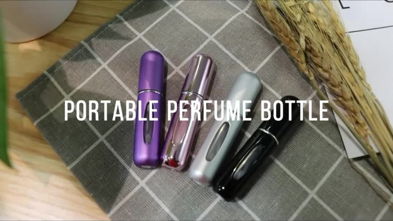 Portable Mini Refillable Perfume Atomizer Bottle Spray