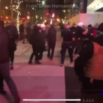Proud Boys take it to ANTIFA after attacking innocent Trump supporters!