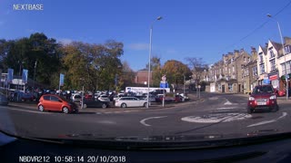 Cyclist Knocked Off Bike by Car