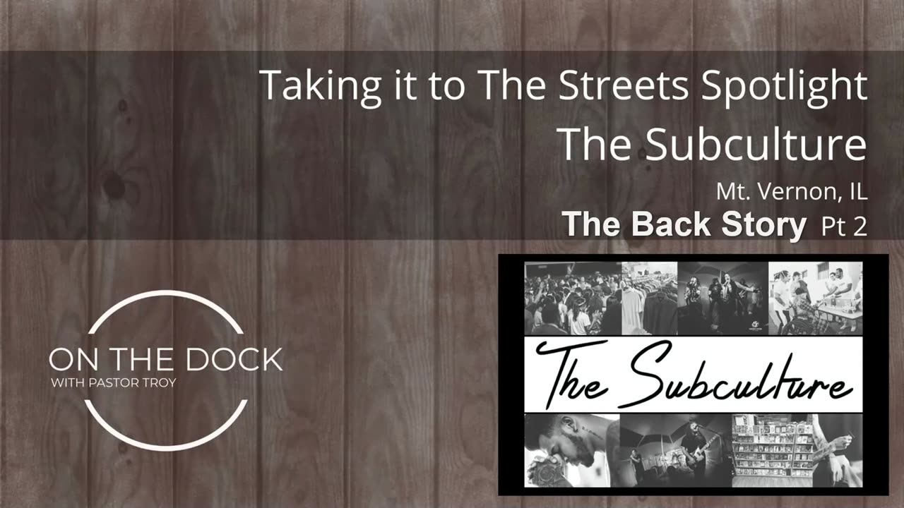 Ep 319r Best of Season 3 Taking It To The Streets: Subculture Series Pt 1