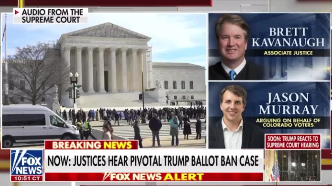 Kavanaugh - President Trump has not been charged with insurrection