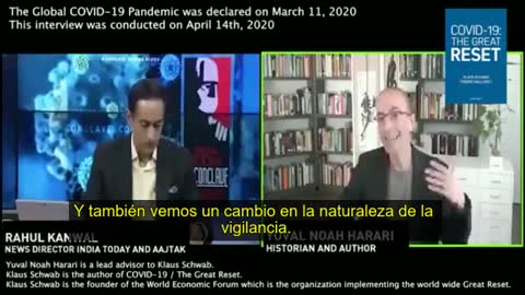 SATÁNICO DR HARARI DICE: CONTROL DENTRO DE TU PROPIO CUERPO Y NIEGA A JESUCRISTO