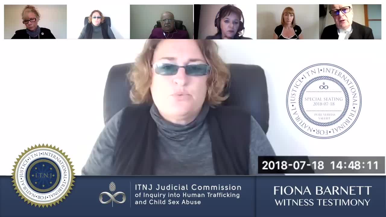 Eye Opening ITNJ Testimony Video from Fiona Barnett