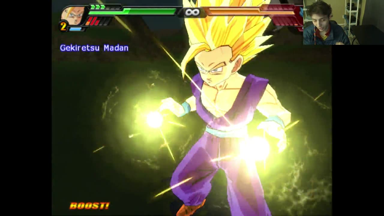 Super Saiyan Gohan 2 VS Cell Junior In A Dragon Ball Z Budokai Tenkaichi 3 Battle