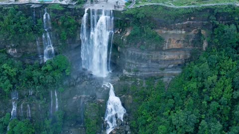 SEVEN SISTERS FALLS, MEGHALAYA 😮