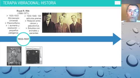 2° charla sobre la historia de la terapéutica vibracional: Royal Rife.