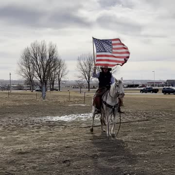 American Freedom Convoy Patriot Gillette Wyoming