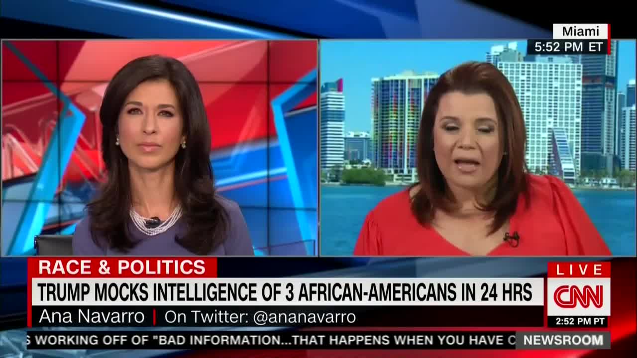 Ana Navarro Claims Trump Loves To Mock IQ Of Black Americans