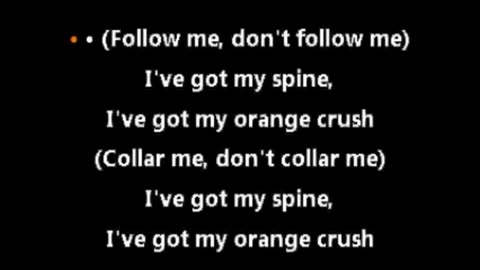 REM Orange Crush Karaoke