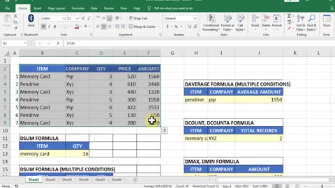 10 Data Entry Tips in Excel Telugu