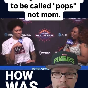 Britney Griner wants to be called "Pops" not Mom... I wonder why?