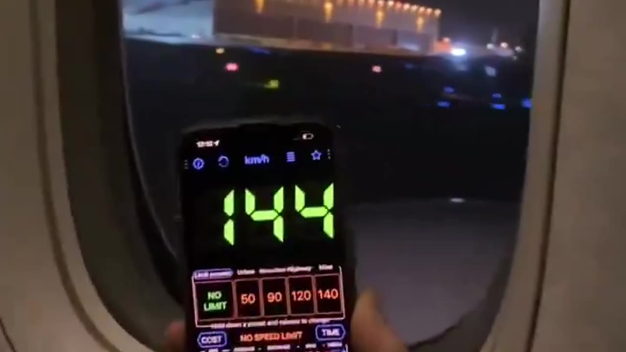 Take-off speed