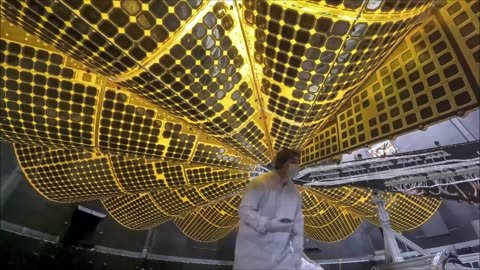 NASA’s Lucy Mission Extends its Solar Arrays