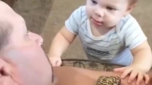 Funny Baby Videos playing # Short