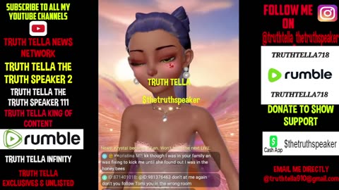 LADYBEE LIVE WITH MESSY CALLER IN HER CHAT