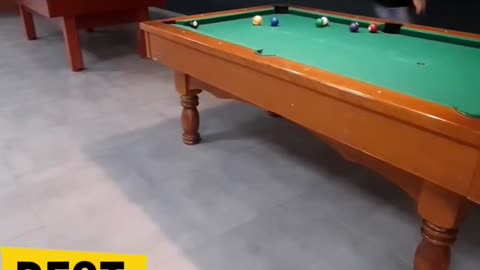 Unbelievable pool lobshot