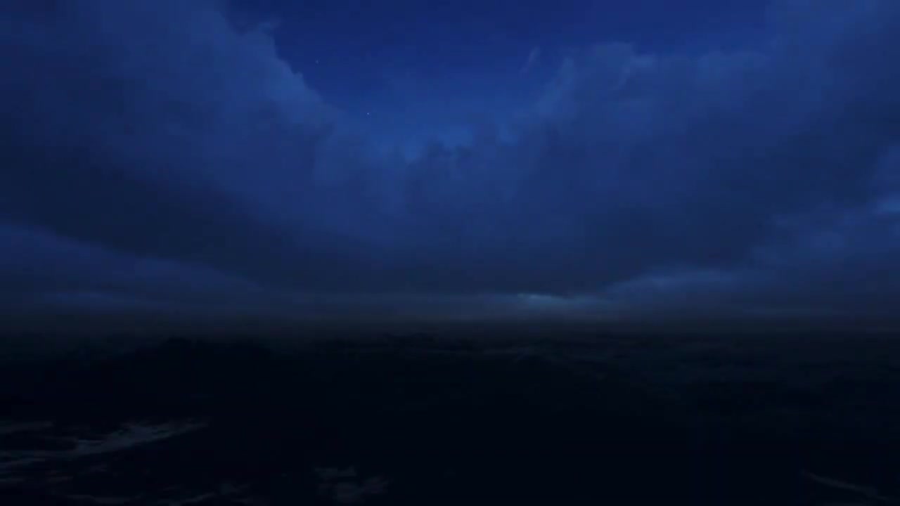 Thunderstorm Ocean Sky Rain