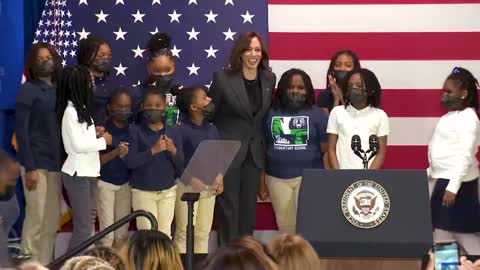 C/Kamala Harris Makes School Infrastructure Scheme