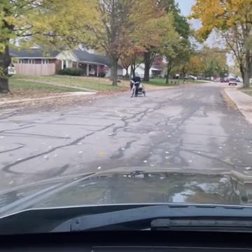 Michael Myers Gets Caught Taking Baby Boy On A Bike Ride