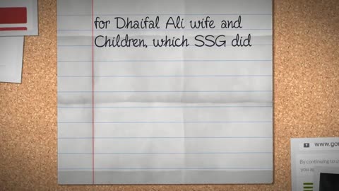 What happened to dhaifal ali pt 1