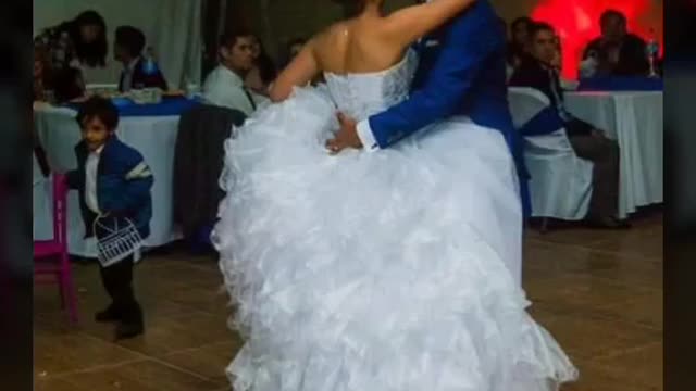 La novia es feliz