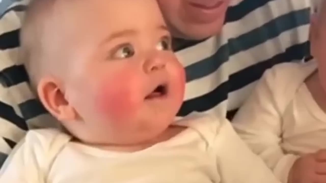 funny baby laughing ___ funniest baby video