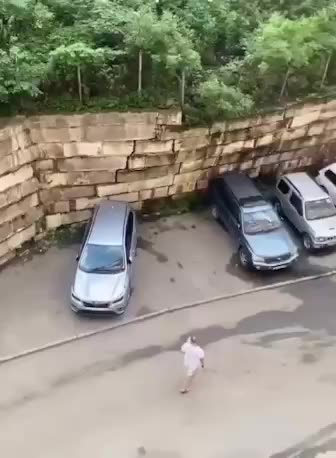 Oh, my God, that was close It's an adventure