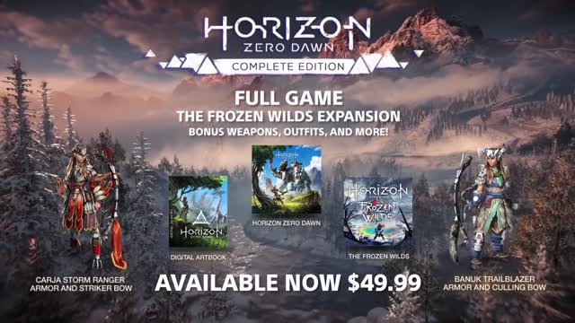 Horizon Zero Dawn Complete Edition Official Accolades Trailer