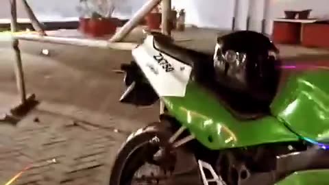 kawasaki ninja ; heavy bike