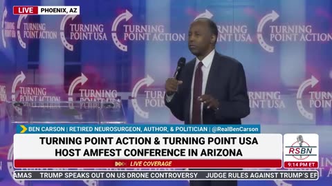 RSBN - FULL SPEECH Ben Carson Speaks at TPUSAs America Fest Conference Day One - 121924