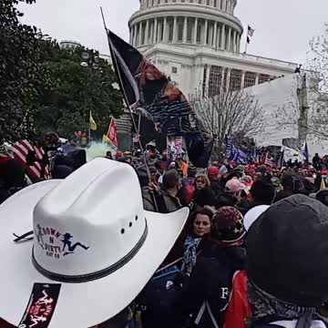 **Tear Gas** at the Capital in D.C. .. *Stop the Steal*...