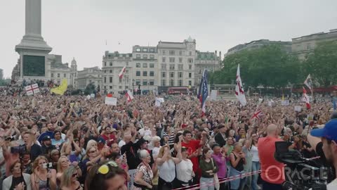 Dr Vernon Coleman London anti-lockdown protest 2021