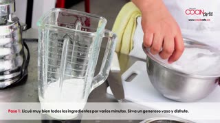 Receta Cocinarte: Limonada de coco