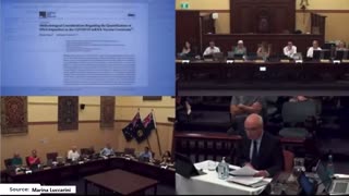 COVID 19 Vaccine truth bomb presented to Port Adelaide Council South Australia