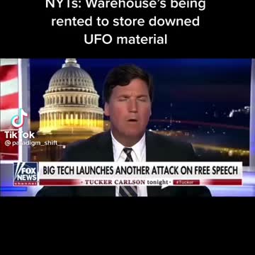 Tucker Carlson exposing UFO sightings