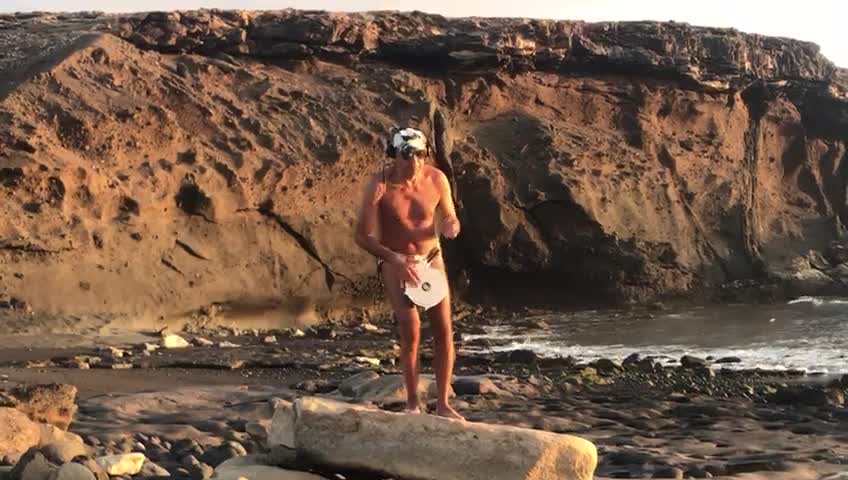 Beach Session Domenico Ferruggia alias Dr.Drummer