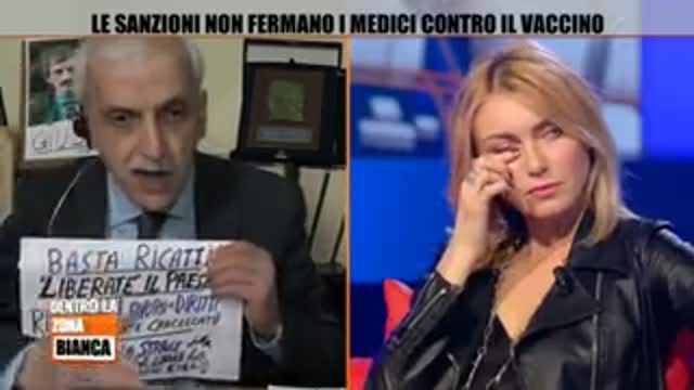 La Faccia Indegna Di Cecchi Paone: Mentre L’ospite Parla Di Milioni Di Italiani Senza Stipendio