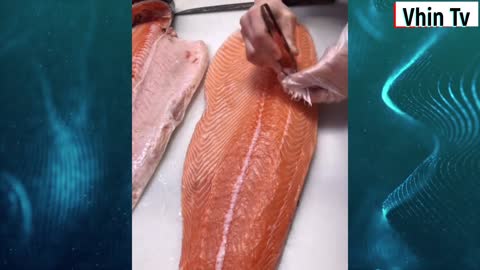 How to Fillet Big Salmon