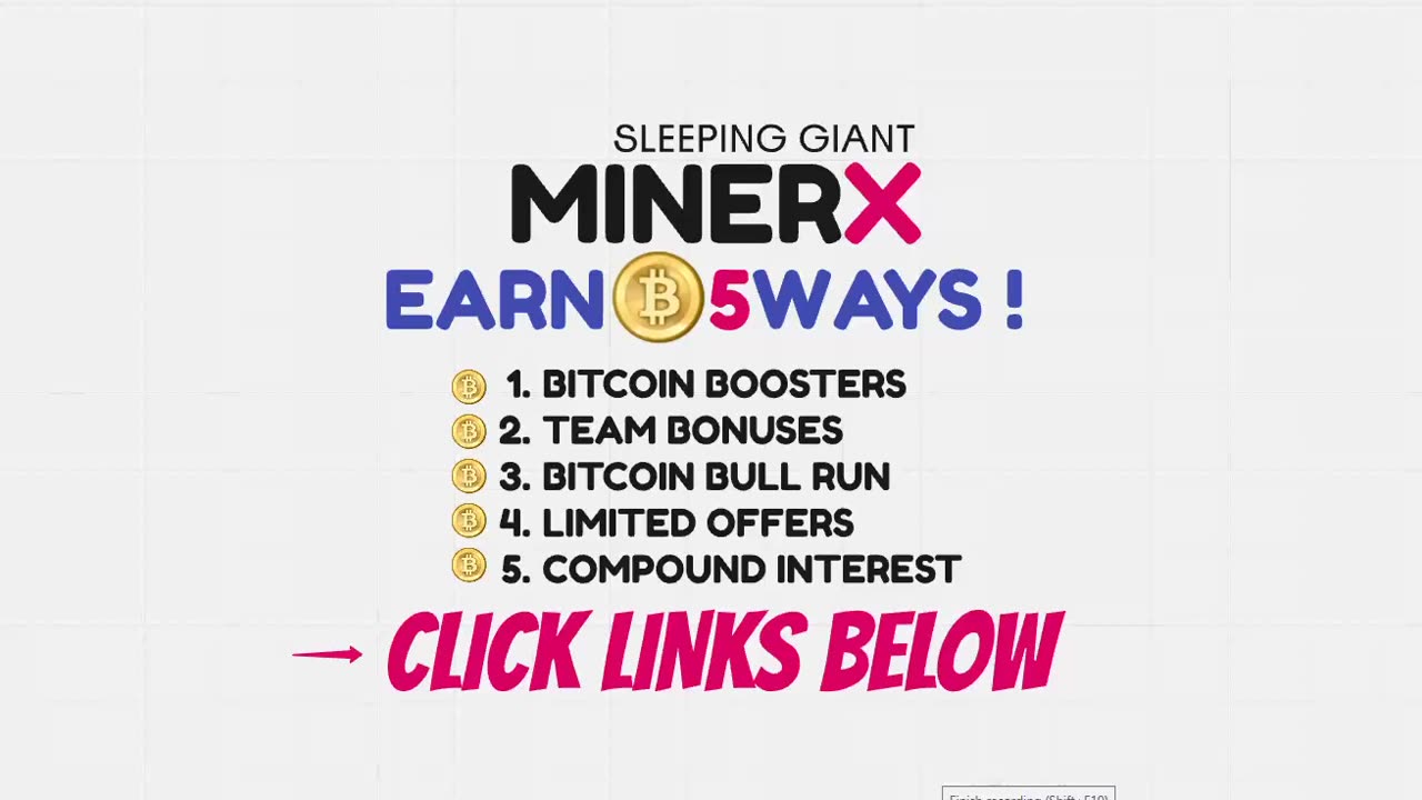 MINERX MINER X - HOW MANY BITCOIN DO YOU HAVE ? - LET AI CREATE BITCOIN FOR YOU - TOP TEAM ROB BUSER